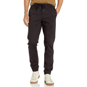 Pantalones de chándal informales ajustados para hombre, pantalones de entrenamiento de gimnasio de cintura alta con bolsillos laterales - Product Image 1