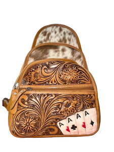 Sac banane compact bohème avec fermeture éclair en cuir véritable pour les voyages d'été et les essentiels quotidiens Fabriqué en Inde - Product Image 6