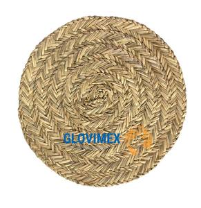 Best Collection 2025 Handmade Seagrass Bohemian Design Eco-Friendly Wedding Decorative Table Plate for Home Kitchen Use - Product Image 1