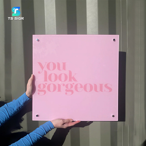 Plaque en acrylique personnalisée avec le nom <span class=keywords><strong>de</strong></span> votre entreprise, logo commercial, plaque en plastique pour salons <span class=keywords><strong>de</strong></span> beauté, enseigne murale <span class=keywords><strong>de</strong></span> bureau - Product Image 2