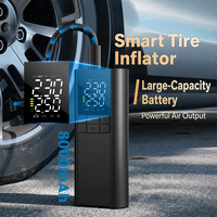 Großhandel 150PSI 8000mAh 19-Zylinder Kabelloser Reifenfüller 100W Tragbarer Luftkompressor Digitale Handluftpumpe für Autoreifen mit LED