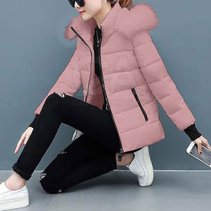 Outerwear <b>Women</b> Winter Wear Warm Winter <b>Coat</b> <b>Women</b> Plush Faux <b>Fur</b> <b>Hooded</b> Jacket Thick Winter Wear - Product Image 3