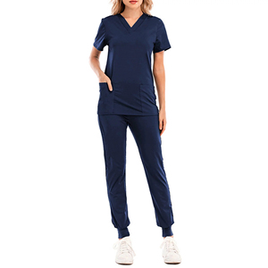 Uniformes de Hospital para mujeres, conjunto de uniforme de enfermera para clínica médica, con logotipo personalizado - Product Image 3