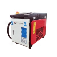 Mesin Pembersih Laser Serat 1000W 1500 Watt Portabel Industri untuk Penghilang Minyak, Karat, Kotor, Pelapisan, Residium