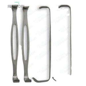 Retractor de cirugía plástica Juego de 2 Fabricante personalizado de alta calidad Hecho en Pakistán CE ISO Aprobado - Product Image 1