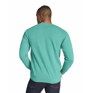 Sudadera extragrande de fabricante para hombre, sudadera 100% de algodón 100% poliéster para hombre, ropa de trabajo lavada de peso pesado en blanco - Product Image 6