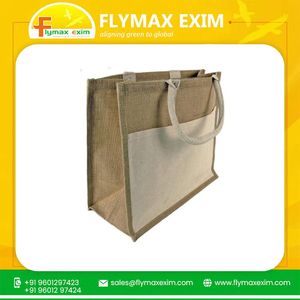 Bolsa de yute Embrace Eco-Fashion Bolsas de compras de Yute natural reutilizables de alta calidad para uso diario - Product Image 6