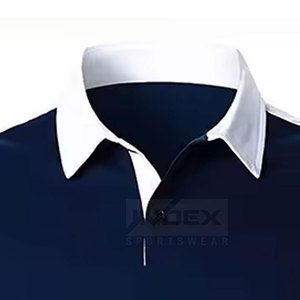 Polos de manga larga transpirables para hombre, polos de manga larga con logotipo personalizado impreso para hombre, polos con estilo para hombre - Product Image 6