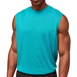 Men Activewear Tank Top Bodybuilding <b>Muscle</b> Shirt Sleeveless Gym <b>Vest</b> Quick Dry Training Fitness Sportswear Top - Product Image 1