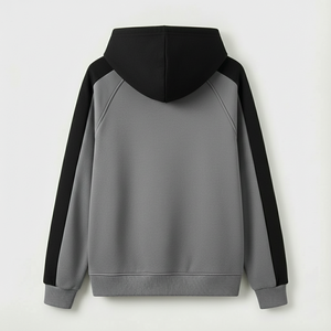 Sweat-shirts à capuche pour femmes, manches raglan, polaire uni, pull-over, prix de gros, ligne de vêtements de marque, sweat-shirts à capuche personnalisables - Product Image 4