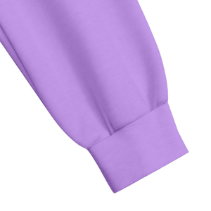 Sudaderas con capucha recortadas femeninas con logotipo personalizado al por mayor para damas sudaderas con capucha recortadas con hombros caídos para damas - Product Image 3