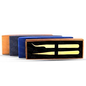 Ensemble de pinces à cils de qualité supérieure avec emballage cadeau de luxe, vente en gros OEM, outils d'extension de cils en vrac pour les professionnels - Product Image 5