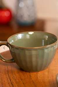 Double Wall Porcelain <b>Ceramic</b> <b>Mug</b> with Bamboo <b>Lid</b> Leak Proof Reusable Includes Gift Box Spoon <b>for</b> Coffee Lovers Tea Enthusiasts - Product Image 3
