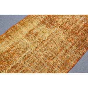 Tapis vintage, tapis d'appoint 3,5x6,46 pieds, tapis à pois orange - Product Image 5