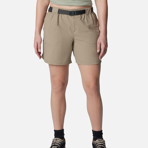 กางเกงขาสั้นคาร์โก้ของผู้หญิงพรีเมี่ยมกางเกงขาสั้น100% ผ้าฝ้ายแฟชั่นใหม่ล่าสุดดีไซน์สีทึบระบายอากาศพร้อมโลโก้ที่กำหนดเอง - Product Image 1