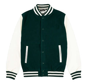 Customized Casual <b>Men's</b> Vintage Winter <b>Canvas</b> Varsity <b>Jacket</b> for University College 2026 <b>Men's</b> <b>Jackets</b> 2026 - Product Image 2