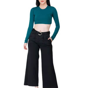 เสื้อโยคะผู้หญิง ระบายอากาศ น้ำหนักเบา แห้งเร็ว โลโก้ด้านหน้า ราคาสมเหตุสมผล ขายส่ง - Product Image 6