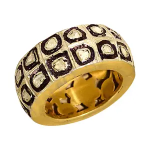 Anillo de Moda Chapado en Oro Rosa con Incrustaciones de Piedras Blancas para Joyería de Moda para Mujer - Product Image 2