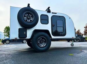 Remolque de casa pequeña de diseño inteligente de alta calidad con ruedas, autocaravana portátil, todoterreno, caravana de remolque de viaje Rv - Product Image 6