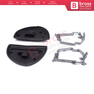 BSP848-1 rétroviseur latéral en caoutchouc L + R joint cadre métallique pour W210 S210 W140 W202 S202 SL R129 lifting Bross pièces automobiles - Product Image 5