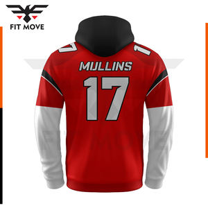 Vente en gros de sweats à capuche surdimensionnés de sublimation de la meilleure qualité, avec impression de logo personnalisé, nouveau design de mode pour l'automne, teint uni - Product Image 4