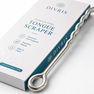 Grattoir à langue double face en cuivre DIVRIS, réutilisable, portable, outil d'hygiène buccale pour un usage quotidien - Product Image 4