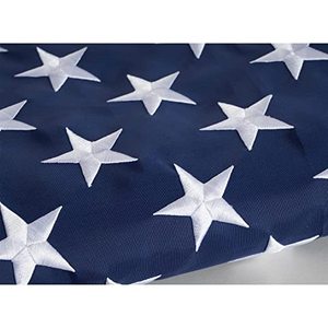Drapeau américain USA TOP FLAGSINC, 4x6, 450g, résistant, 420D, étoiles brodées, drapeau américain d'extérieur - Product Image 6