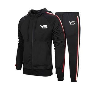 Unisex Quick Dry Polyester Cotton Tracksuit <b>Set</b> Hot Selling Jumpsuits for Men Printed Jogging Suits With Plus Size Feature - Product Image 1