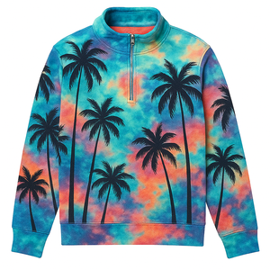 Sudadera Deportiva Ligera Unisex Cortavientos con Media Cremallera para Actividades al Aire Libre - Servicio OEM Disponible - Product Image 6