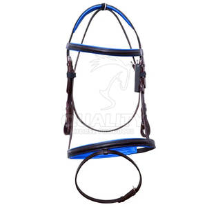 Bride de cheval en nylon légère et durable avec un matériau facile à nettoyer Bride de cheval pour l'équitation quotidienne - Product Image 1