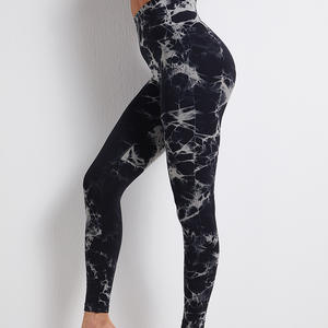Leggings de Fitness pour femmes, collants de haute qualité, taille haute et multicolores, vente en gros - Product Image 2