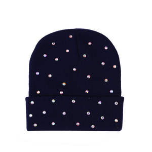 Gorro de Invierno de Punto de Mohair Acrílico de Color Personalizado de Alta Calidad 2025, Unisex, OEM/ODM, Logotipo Personalizado - Product Image 3