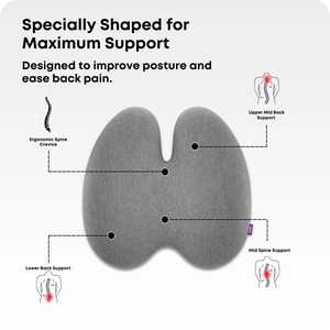 <b>Best</b> selling customizable ergonomic design pillow coccyx orthopedic lumber <b>support</b> <b>office</b> <b>chair</b> <b>back</b> <b>support</b> <b>chair</b> - Product Image 4