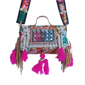 Inde fabriqués à la main femmes Shopping soirée sacs à bandoulière dames épaule Banjara sacs personnalisé luxe Vintage broderie pochette - Product Image 2