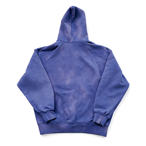 Sudadera con capucha de cremallera completa personalizada, color liso, estilo casual urbano, manga larga, para hombre y mujer, venta al por mayor, suministro de fábrica OEM ODM - Product Image 2