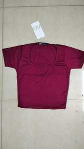 เสื้อผู้หญิง ลายเรียบ ผ้าถักนุ่ม แขนสั้น ระบายอากาศได้ดี ผ้าฝ้าย 100% มีสไตล์ ใส่สบายสำหรับฤดูร้อน - Product Image 3