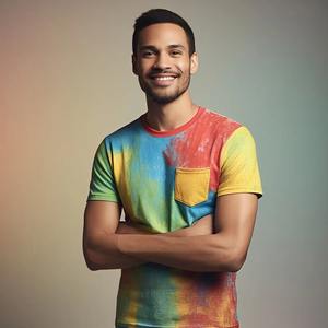 OEM Sublimation T Shirts Hommes Manches Courtes Col Ras du Cou Multi Couleur Tee Shirt Hommes Haute Qualité Sublimé 100% Coton TShirts - Product Image 2