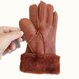 Gants en cuir personnalisés de haute qualité, respirants, décontractés, coupe-vent, compatibles écran tactile, unisexe, faible MOQ - Product Image 5