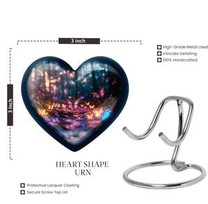 Hermosa vista con mariposas Urnas de 3 pulgadas Urna Juego de 2 - Product Image 3