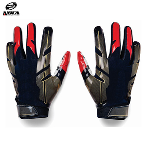 Gants de baseball PRO de haute qualité conçus sur mesure Gants de frappeur de sport en cuir blanc pour adultes Position de champ extérieur Logo personnalisé - Product Image 2