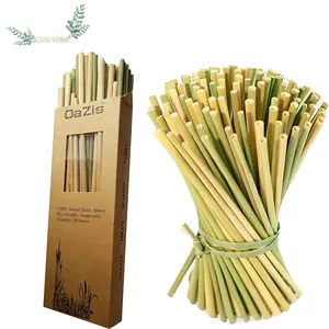 100% Biodegradable Organic Straws/Grass Drinking Straw/Grass Straws Vietnam From Eco2go Vietnam