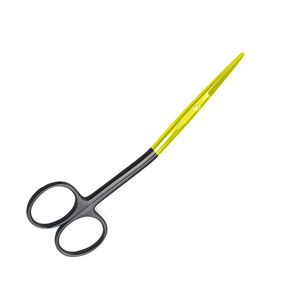 Ciseaux nasaux professionnels en acier inoxydable Fomon Ciseaux nasaux dorsaux Tige coudée 140mm Ciseaux de chirurgie ORL - Product Image 2