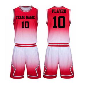 Uniforme de basket-ball de haute qualité en polyester 100% meilleur design personnalisé vêtements de sport de plein air uniforme de basket-ball - Product Image 6