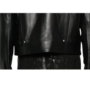 Chaqueta de Invierno de Piel de Oveja Genuina Original para Hombre, Cuello Alto, Logotipo Frontal, Impermeable, Resistente al Viento, Último Diseño, OEM, Alta Calidad, Personalizada - Product Image 6