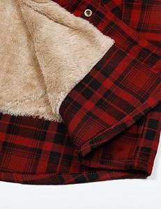 2024 chaquetas de trabajo con capucha de invierno de lona de algodón para hombre chaqueta cortavientos chaqueta de trabajo con forro de franela acolchada para hombre - Product Image 2