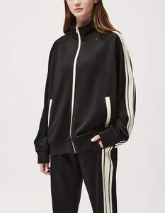 Logo personnalisé étiquette étiquette de haute qualité hommes survêtements décontracté deux pièces ensemble athlétique Jogging fermeture éclair sport survêtement survêtement vêtements de sport - Product Image 5