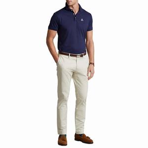 Camisas Casuales para Hombre de la Mejor Calidad, Corte Regular, 100% Fibra de Bambú, Tejido Jersey Transpirable, Manga Corta, Color Sólido - Product Image 1