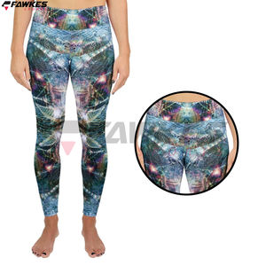 Leggings Deportivos para Mujer, Coloridos, de Secado Rápido, Transpirables, con Estampado por Sublimación - Product Image 6