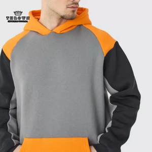 Sweat à capuche d'hiver personnalisé pour homme avec poches, teinture unie, 100% coton molletonné, écologique, anti-boulochage, streetwear - Product Image 4