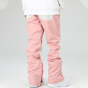 Pantalones de esquí para hombre 2k25 con logotipo personalizado para invierno y deportes al aire libre, pantalones impermeables para la nieve, pantalones de snowboard de lana para mantener el calor, ropa de esquí y nieve OEM - Product Image 3